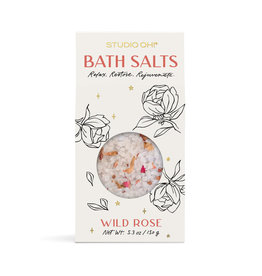 Scented Bath Salts - Wild Rose