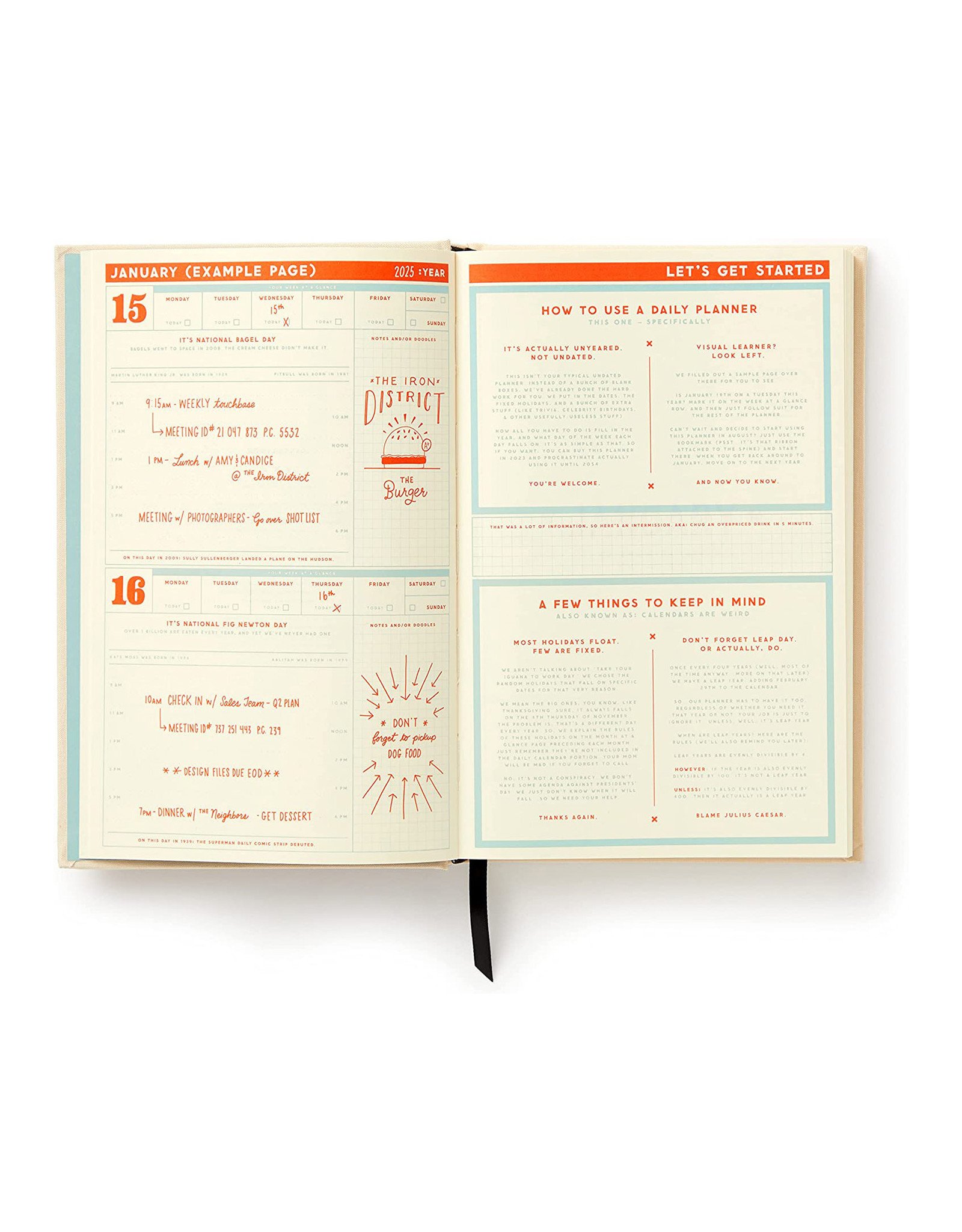 Big Plans Undated Standard Planner