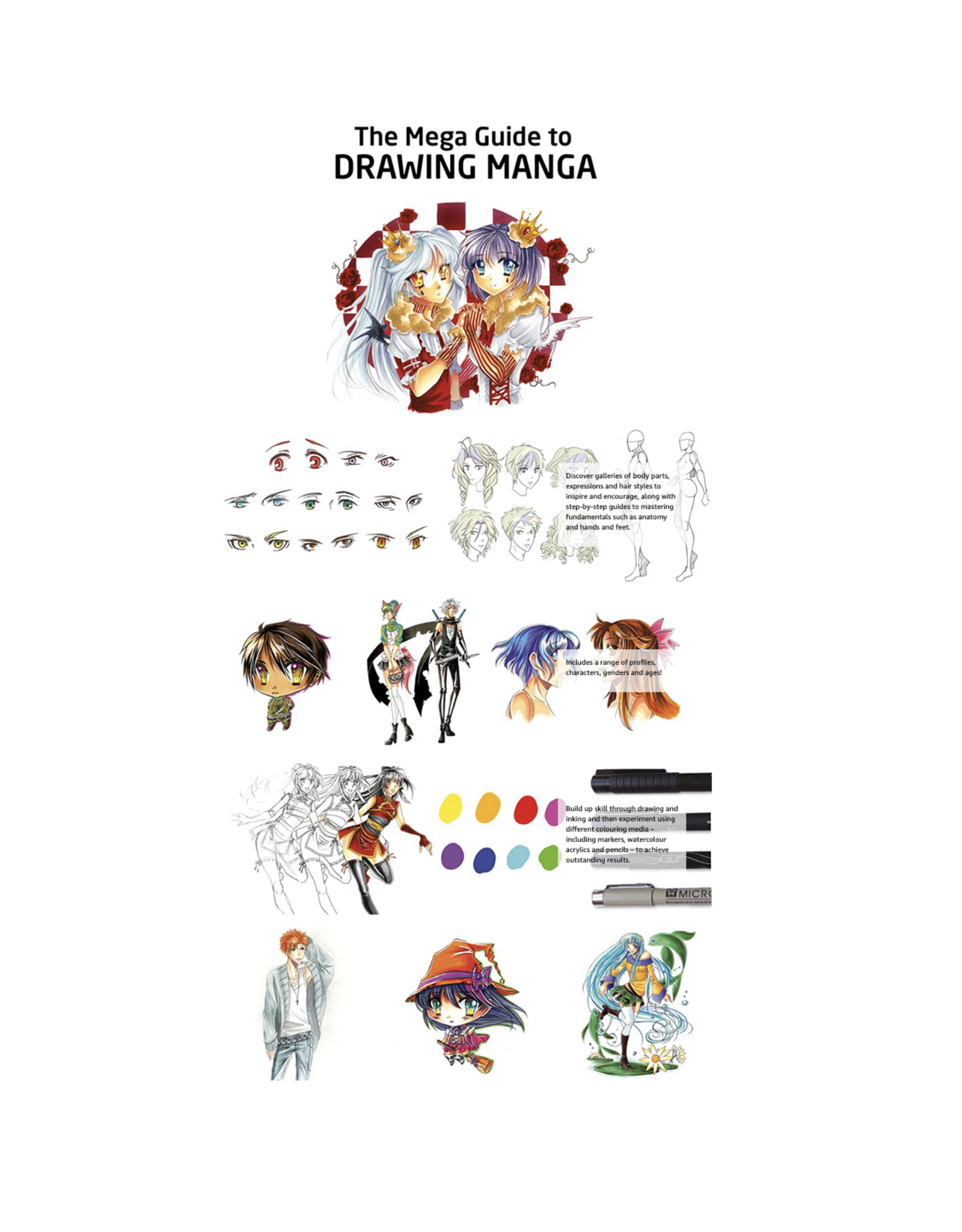 The Mega Guide To Drawing Manga