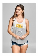 Illusion Cat Tank Top