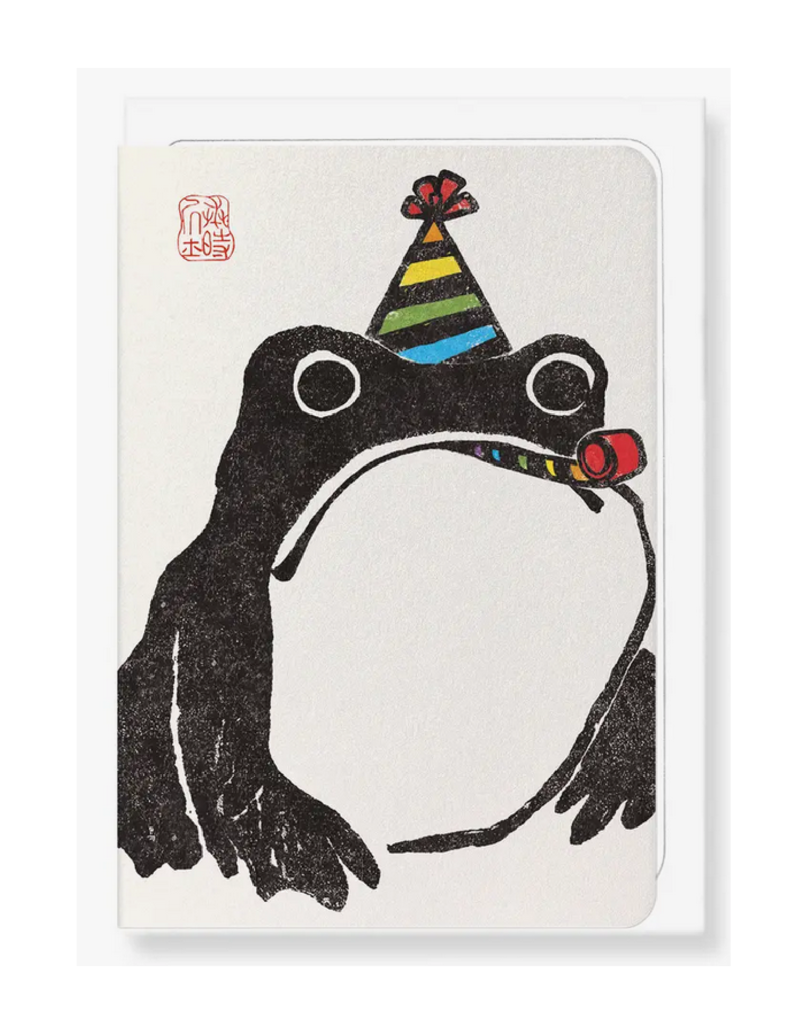 Party Ezen Frog Greeting Card