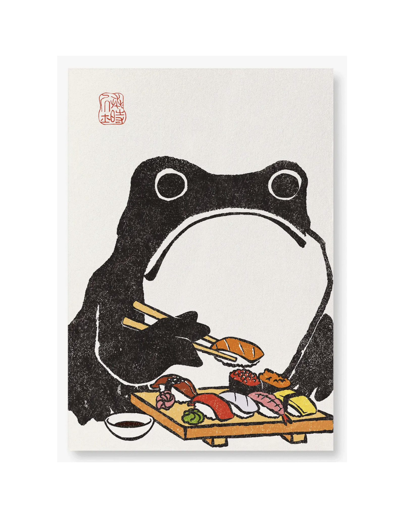 Sushi Ezen Frog Print