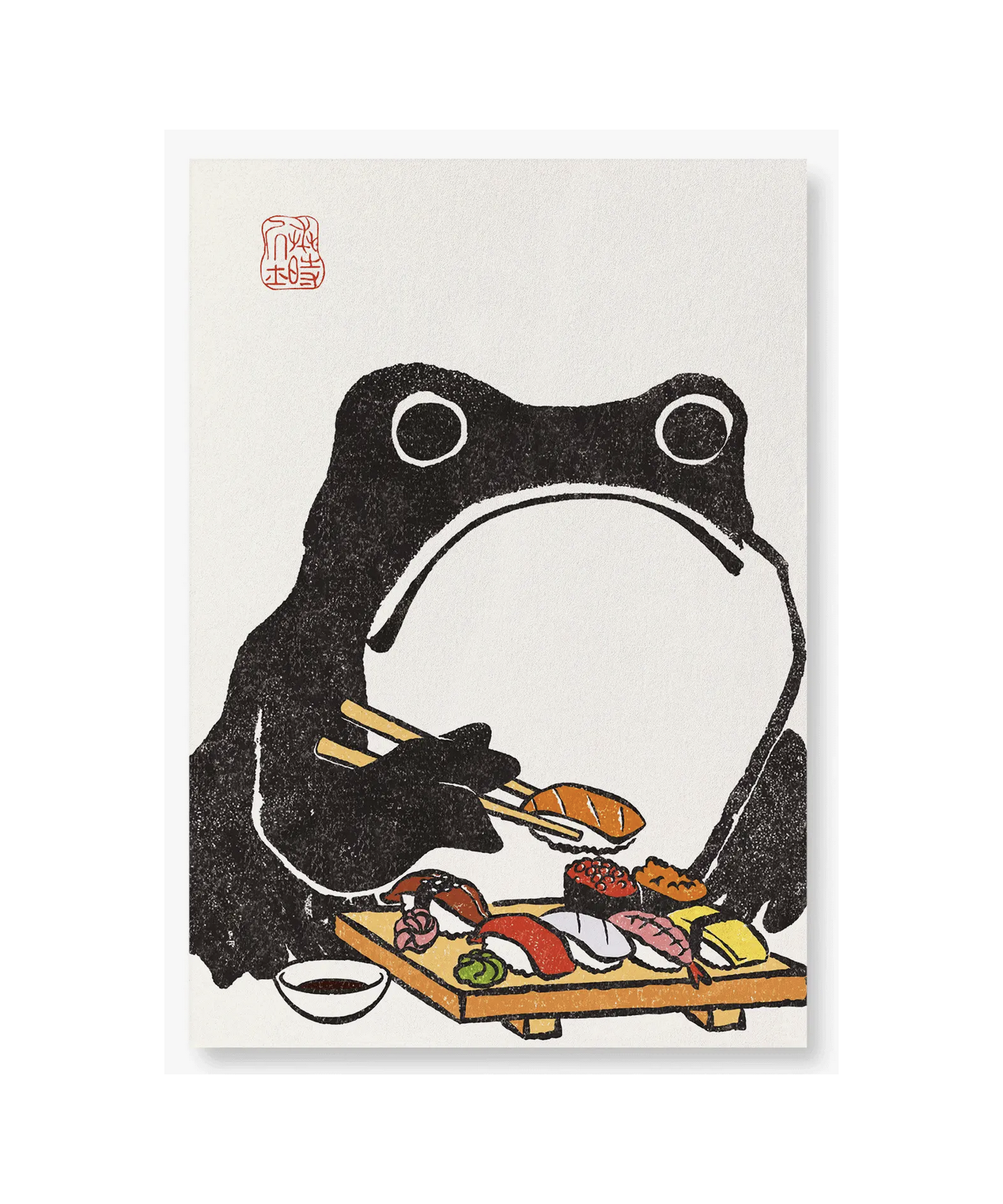 Sushi Frog Print - Home