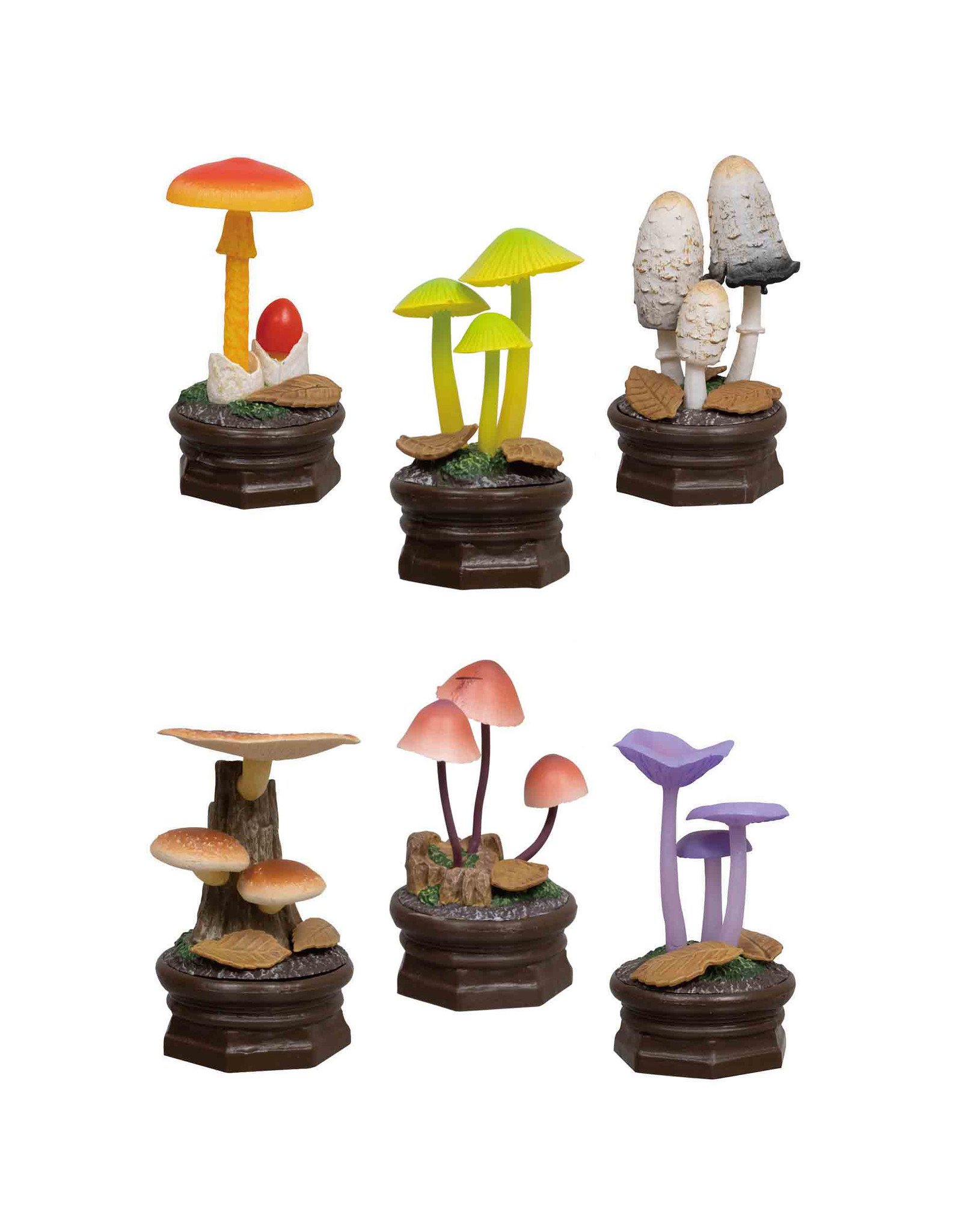 Mini Mushroom Candle Set