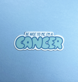Cancer Horoscope Sticker