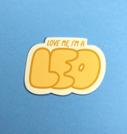 Leo Horoscope Sticker