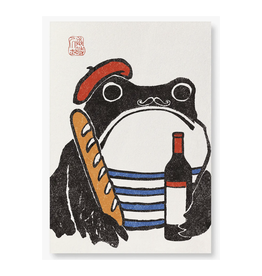 French Ezen Frog Print