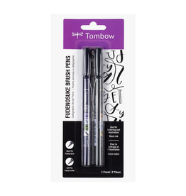 Fudenosuke Calligraphy Brush Pens - 2 Pack