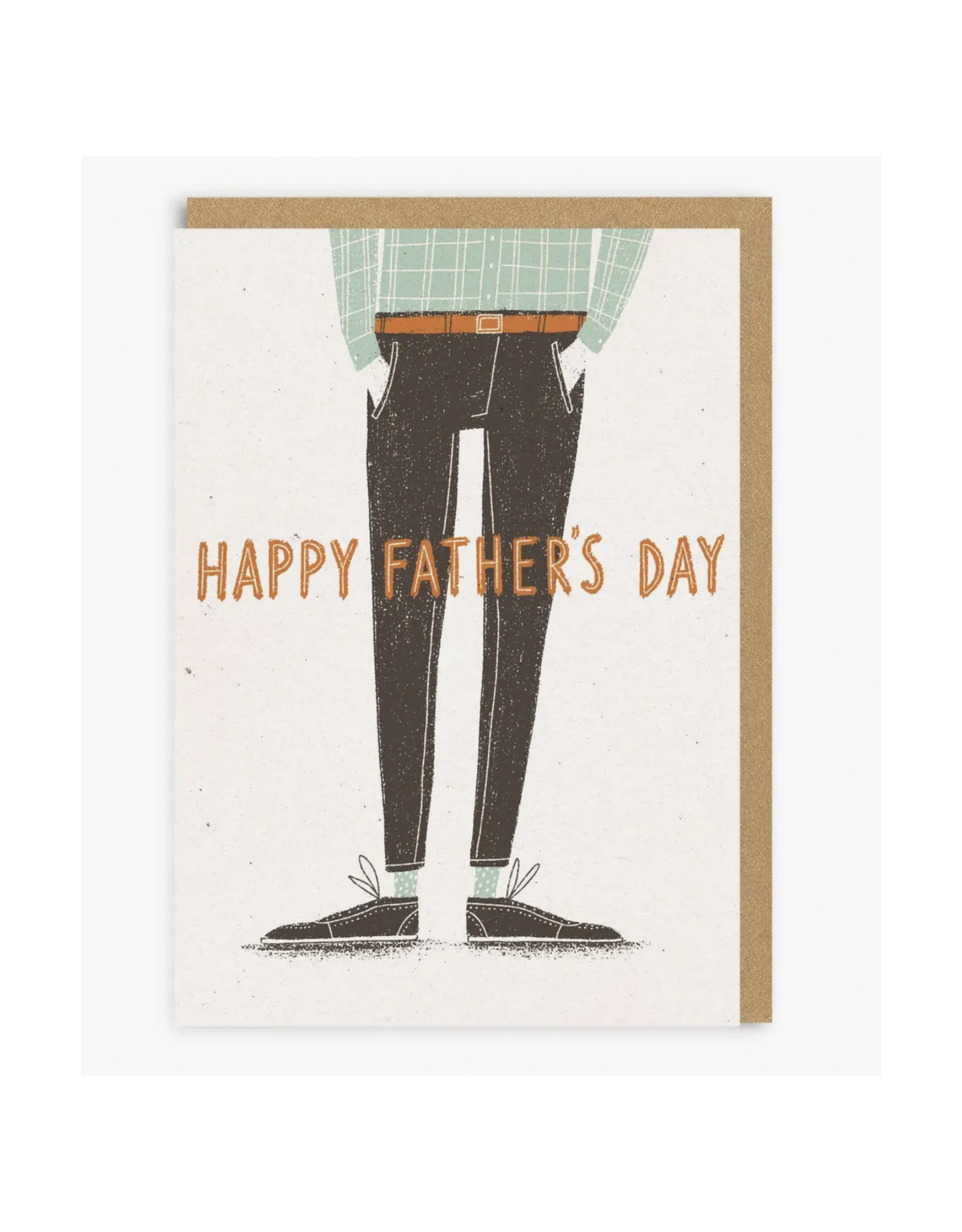 Happy Father's Day Oxfords Greeting Card