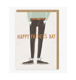 Happy Father's Day Oxfords Greeting Card