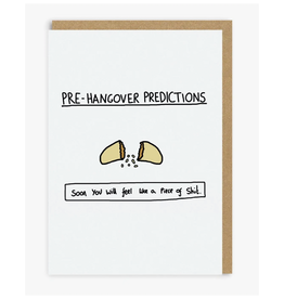 Pre-Hangover Predictions Greeting Card