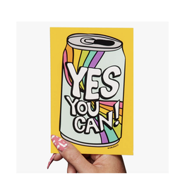Yes You Can Framed Print