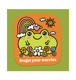 Froget Your Worries Sticker