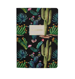 Cactus On Black Notebook