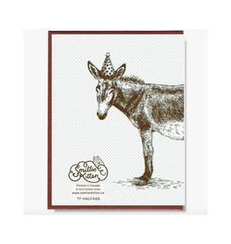 Half Assed Your Birthday Greeting Card