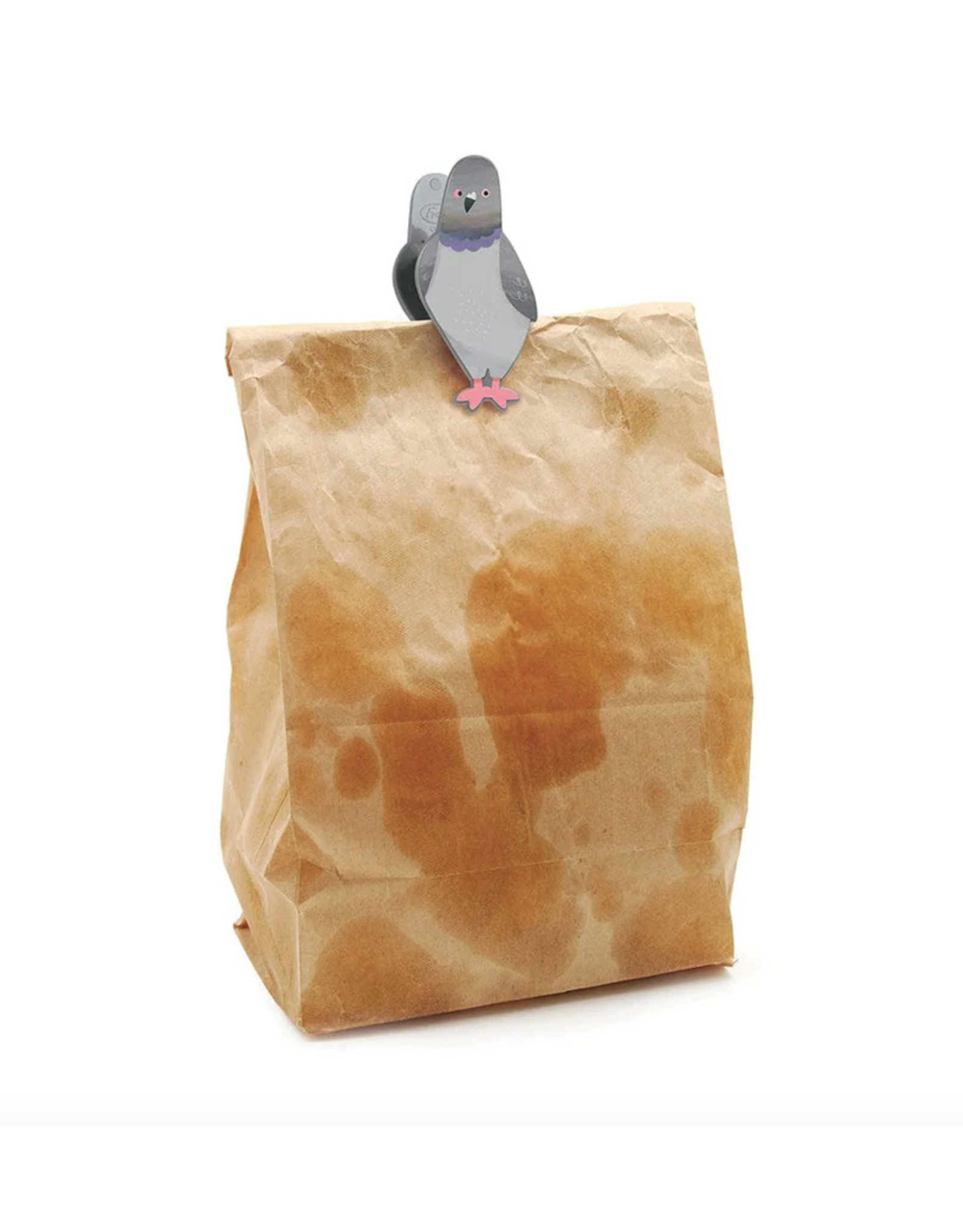 Peckish Pigeon Bag Clips