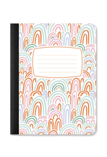 Rainbow Abstract Duo Composition Notebooks
