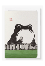 Stonehenge Ezen Frog Greeting Card