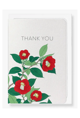 Thank You Camellia Greeting Card Thank You Camellia Greeting Card
