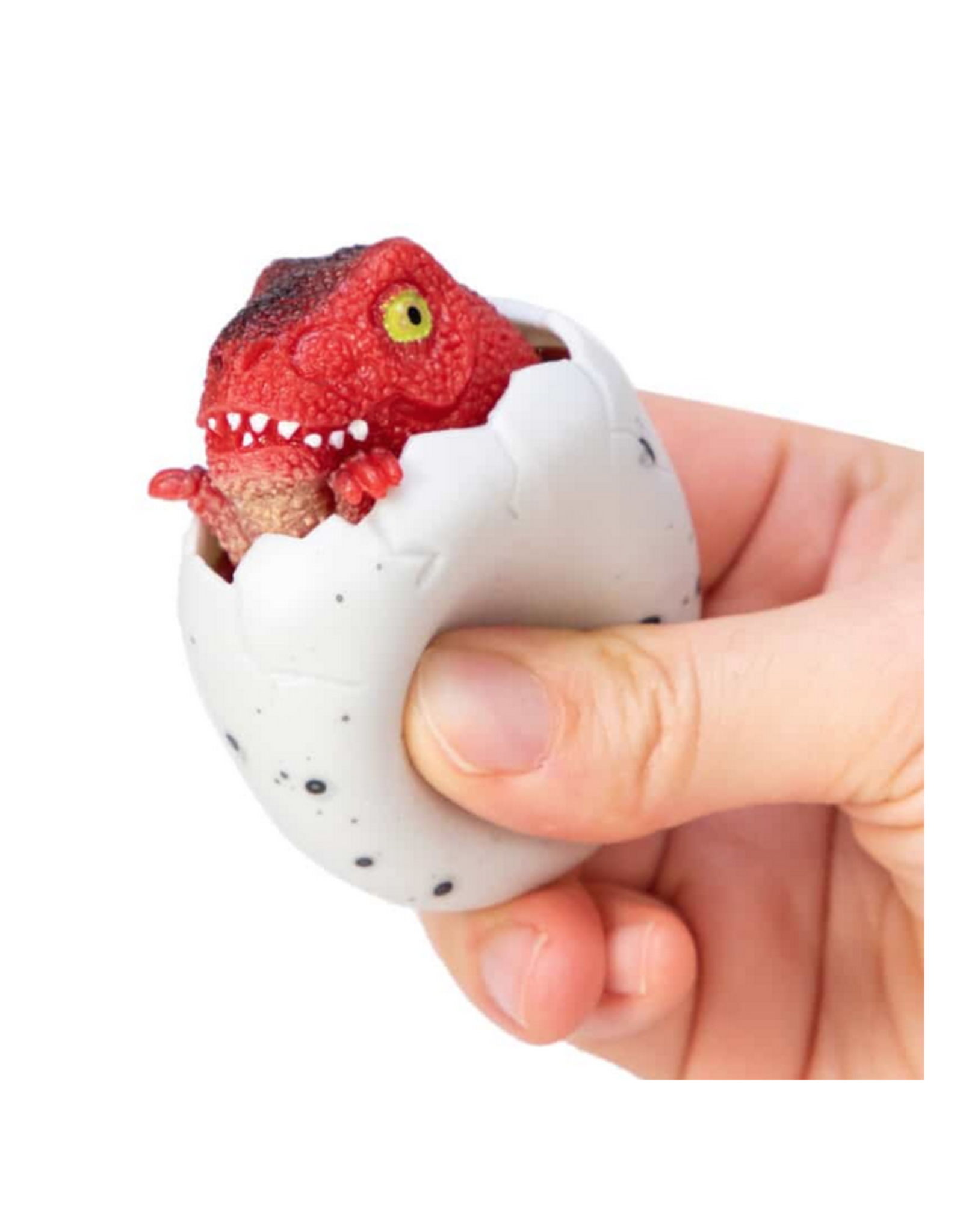 Dino Squeaky Peek Hatcher Stress Toy