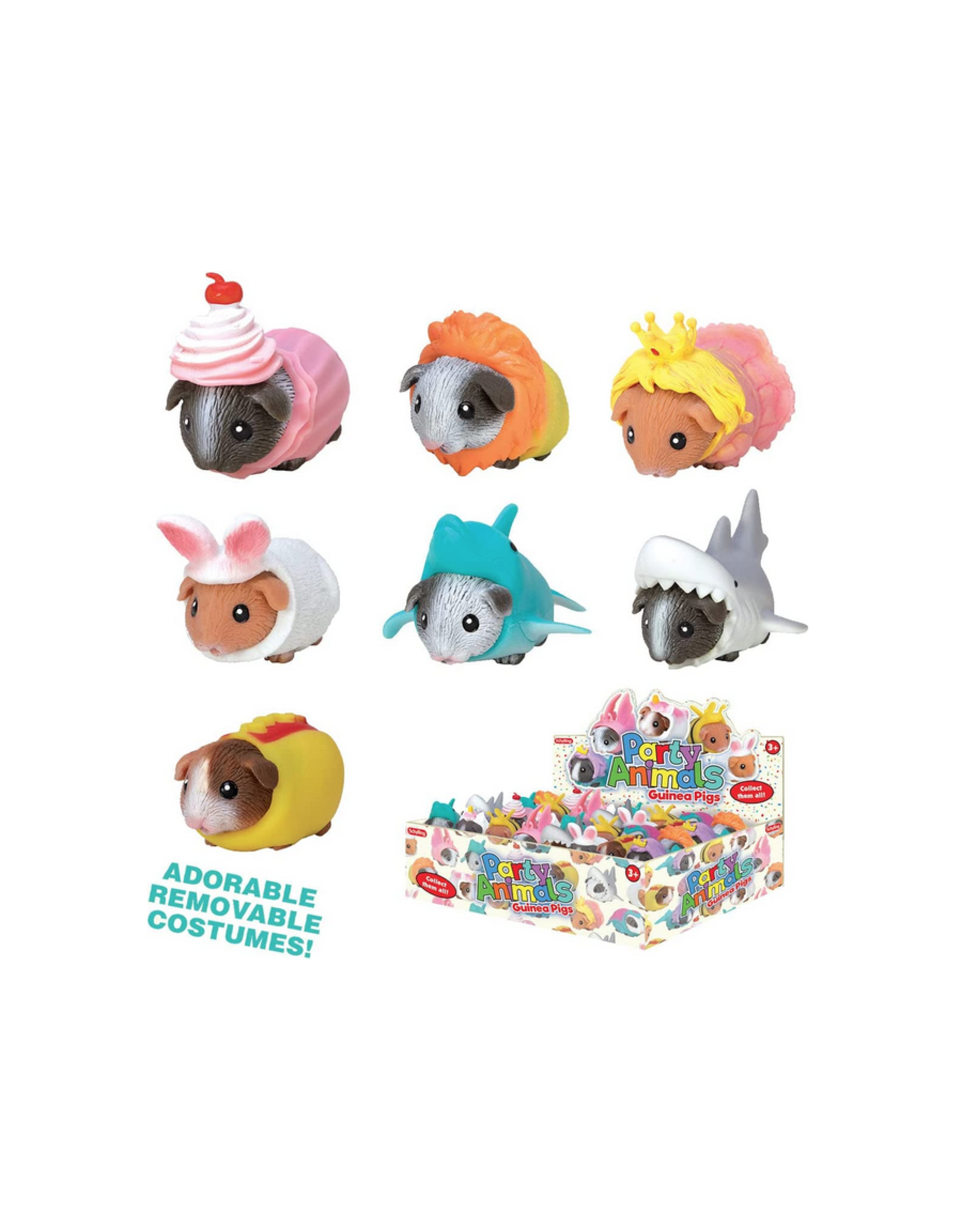 Party Animal Guinea Pig Stress Toy