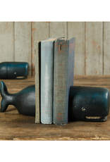 Whale Bookends - Cast Iron - Curbside Pick Up Only