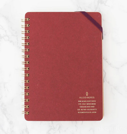 Kraft Memo Notepad Burgundy - Medium