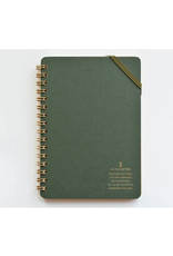 Kraft Memo Notepad Olive - Medium