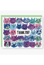 Thank You Cats Greeting Card