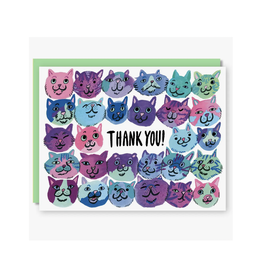 Thank You Cats Greeting Card