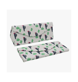 Cactus Print Glasses Case