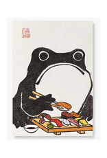 Sushi Ezen Frog Greeting Card