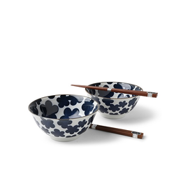 Blue Clouds Bowls Set of 2