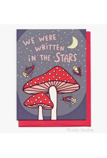 Written in the Stars Mushroom Greeting Card