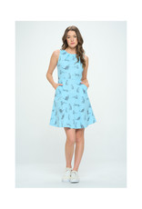 Grey Tabby Cat Dress