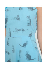 Grey Tabby Cat Dress