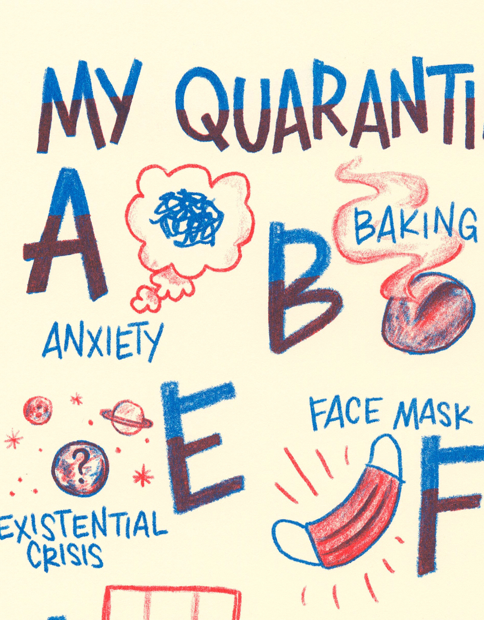 Quarantine Alphabet Print 2nd Edition