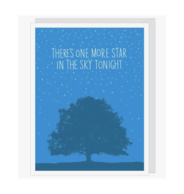 One More Star Sympathy Greeting Card