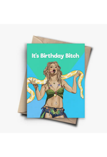 It's Birthday Bitch Britney Spears Greeting Card