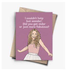 More Fabulous Sarah Jessica Parker Greeting Card