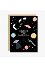 Tiny Earthling Baby Greeting Card