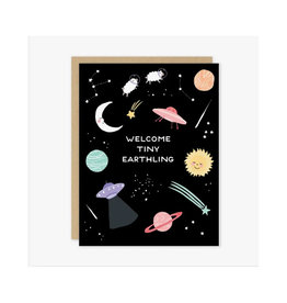 Tiny Earthling Baby Greeting Card