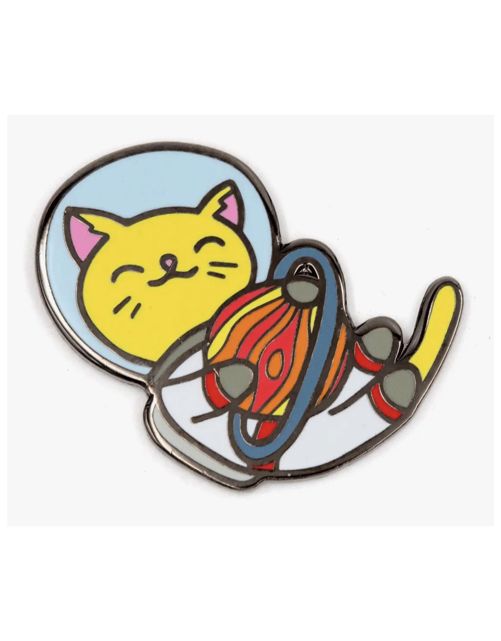 Astronaut Cat Enamel Pin