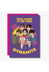 BTS Dynamite Greeting Card