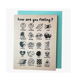 Feelings Chart Greeting Card