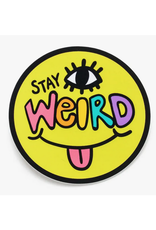 Stay Weird Smiley Sticker