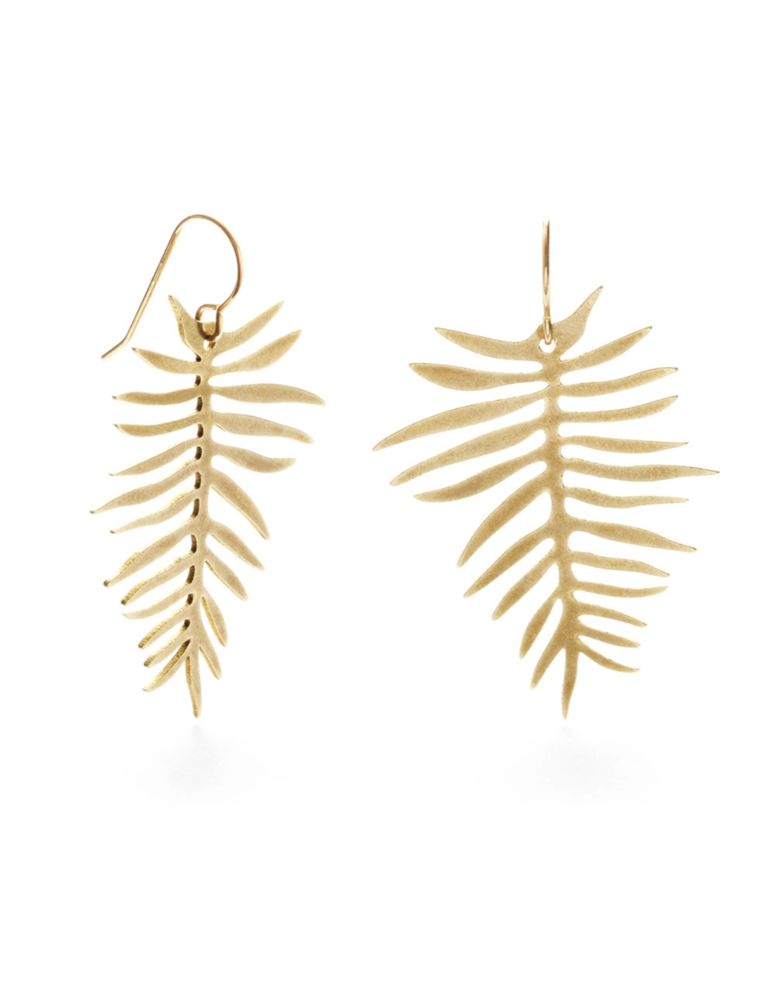 Areca Palm Drop Earrings