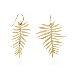 Areca Palm Drop Earrings