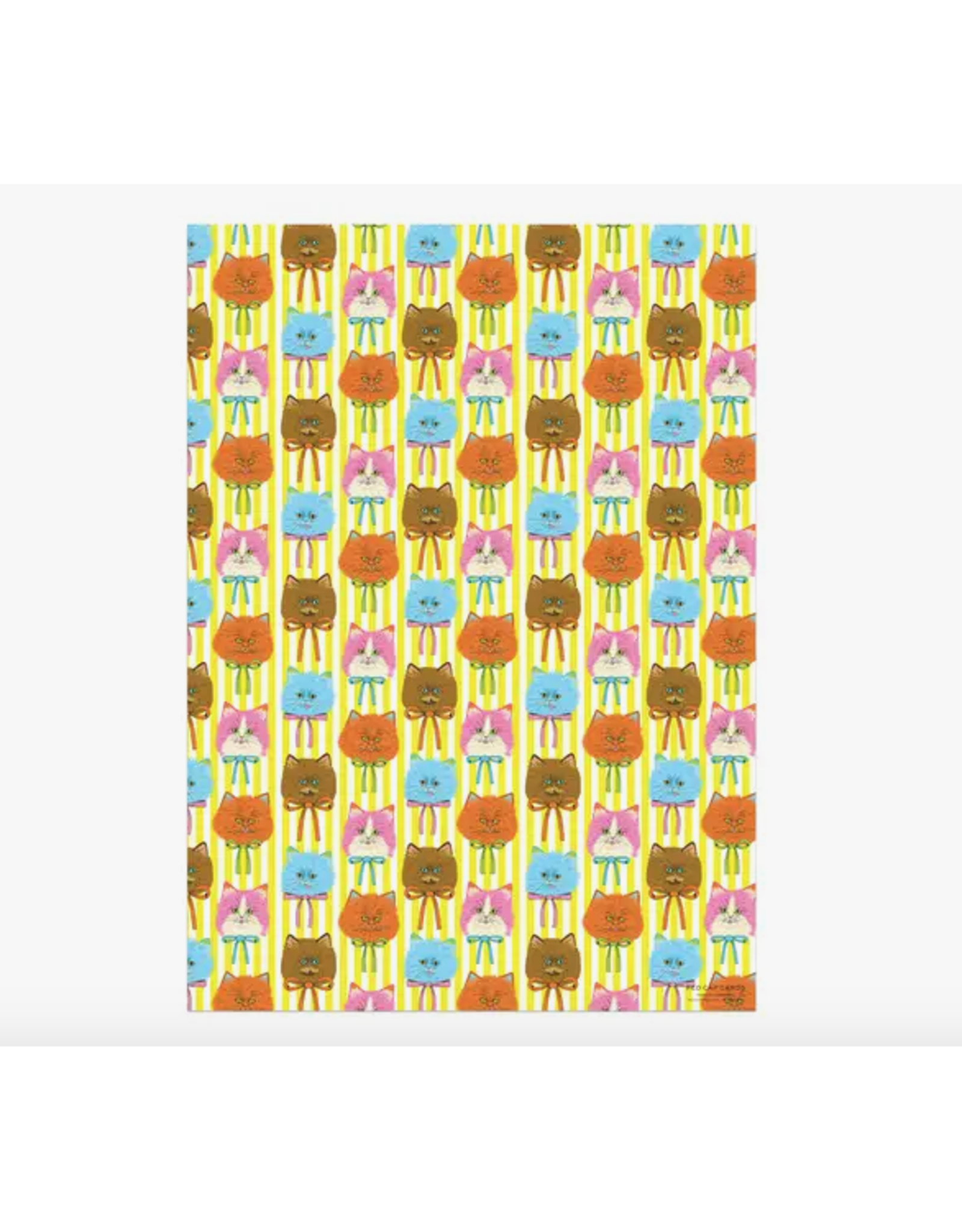 Très Magnifique Weird Cats Wrapping Paper - Curbside Pick Up Only