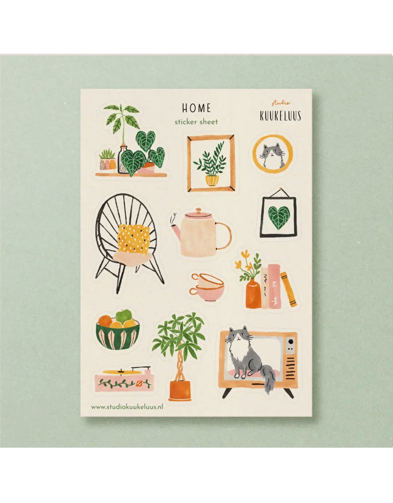 Home Sticker Sheet